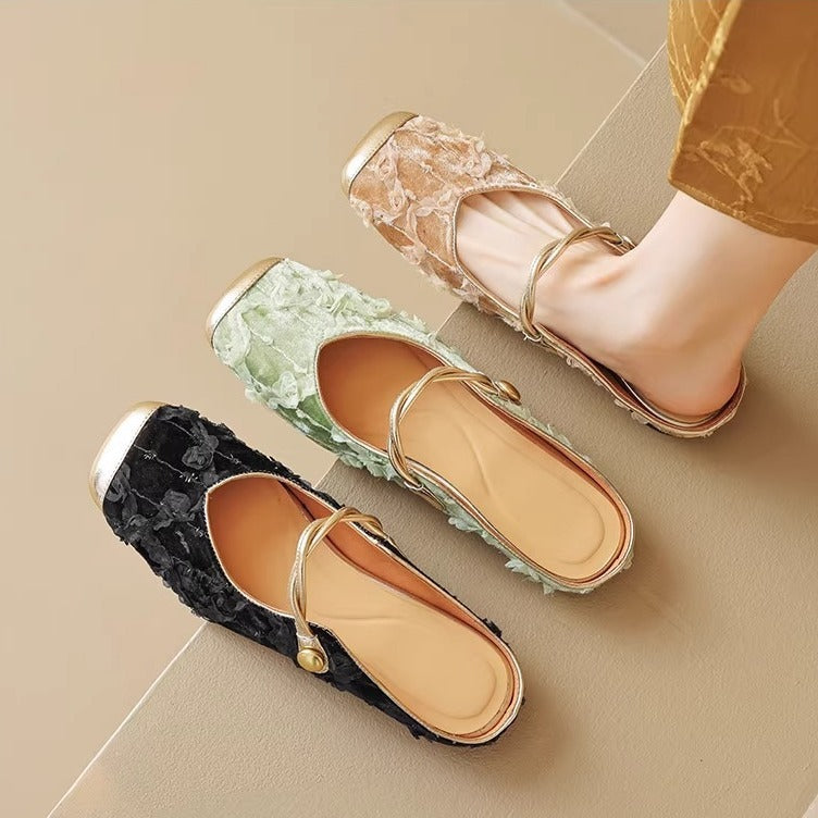 Retro Chinese Style Soft Sole Sandals