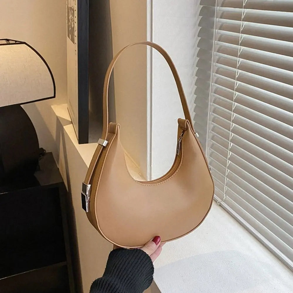 Trending Women's Fashion Clutch Handbags U Leather Hobos Bags