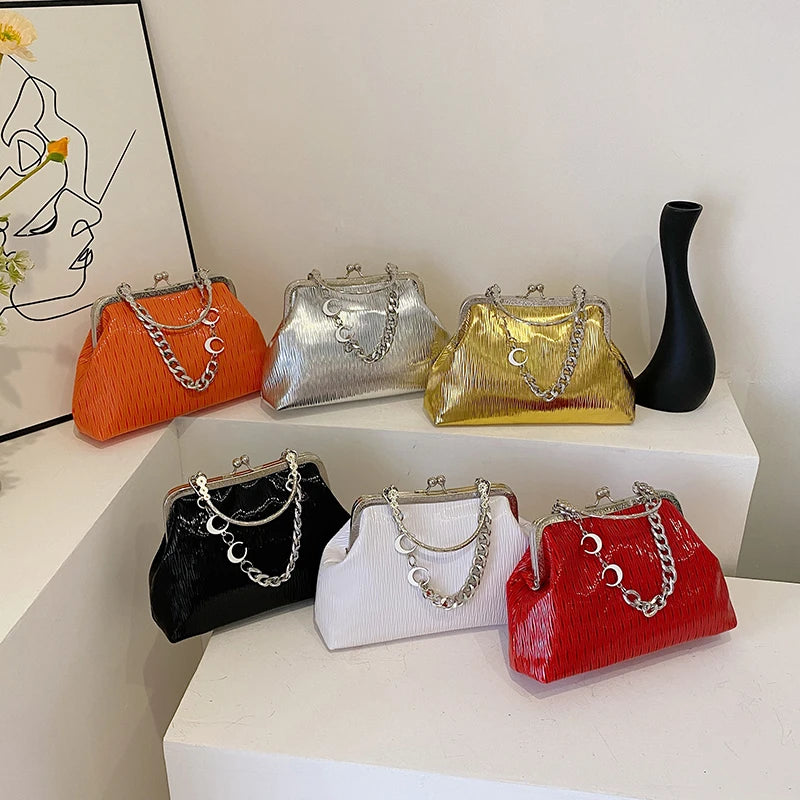 Chinese Style PU Leather Crossbody Bags for Women Hit Trend