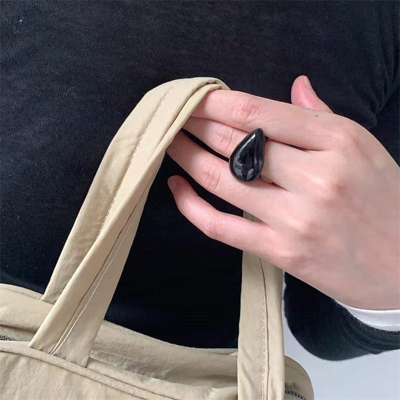 Rich Crystal Resin Rings