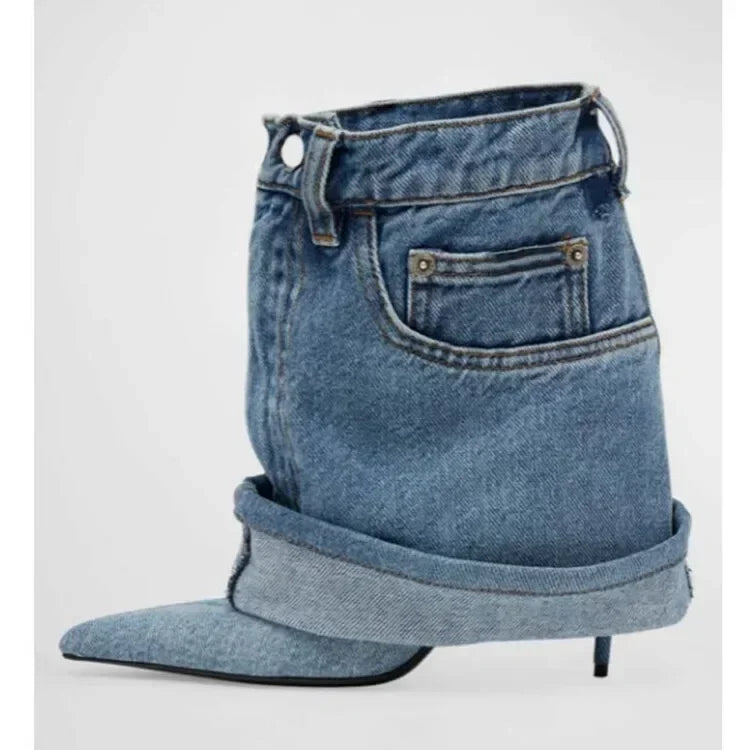 Women’s Denim Four Seasons Short Boots