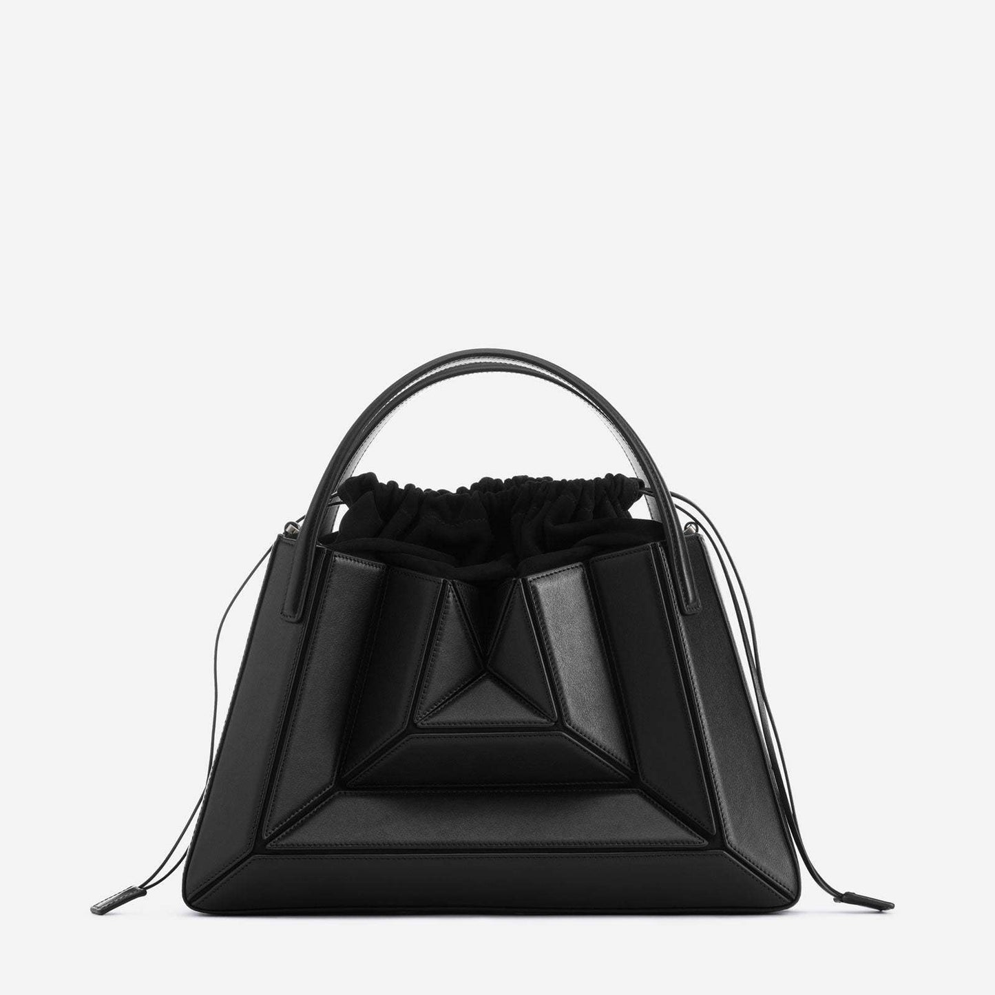 Contrast color stitching women's handbag