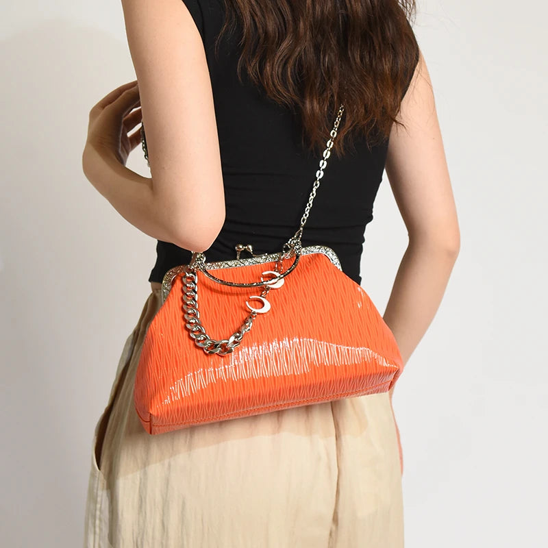 Chinese Style PU Leather Crossbody Bags for Women Hit Trend