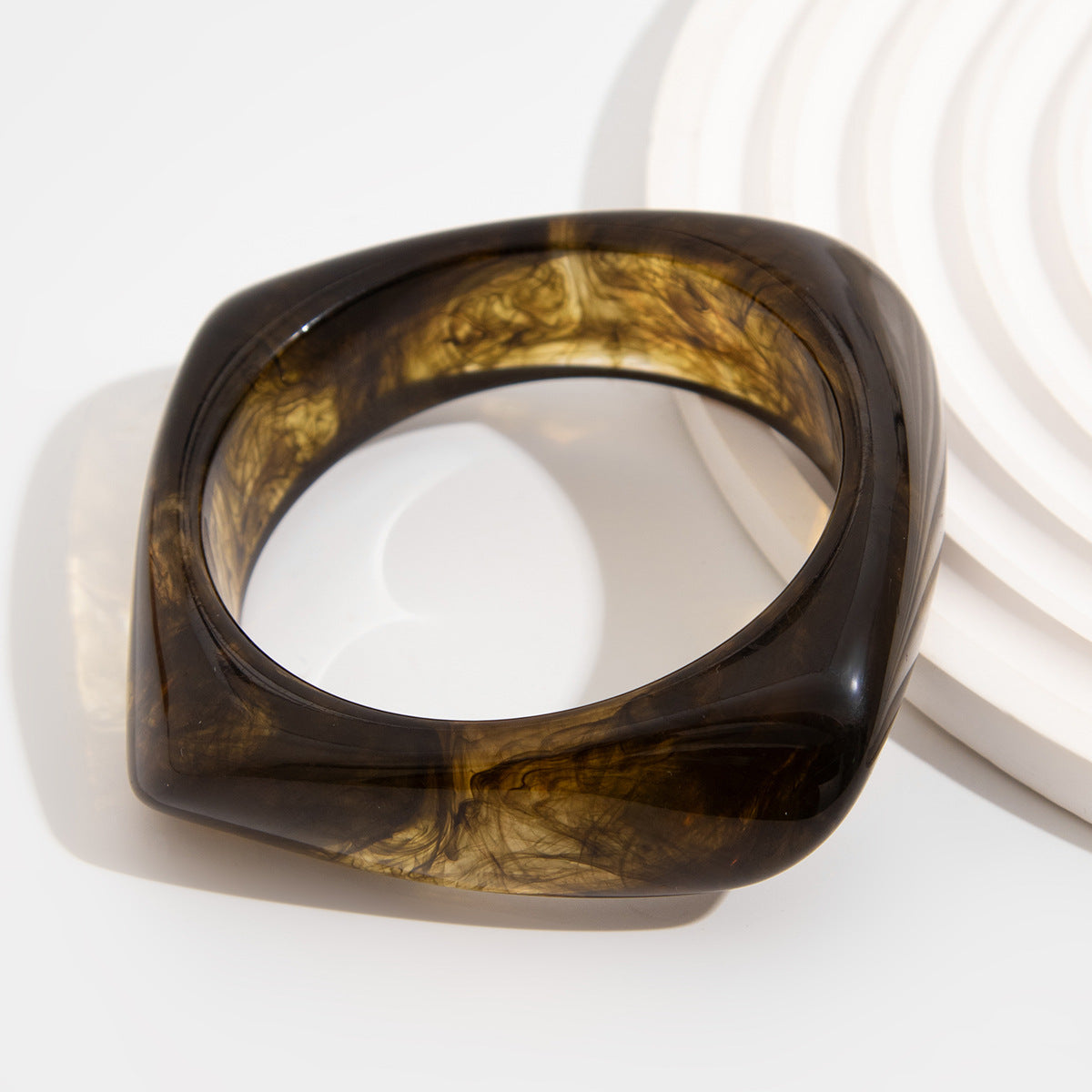 Vintage Bracelet Round  Acrylic Bracelet for Women