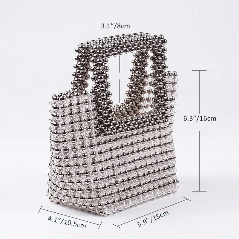 Women Summer Fashion Top-handle Ladies Party Dinner Purses Handbags