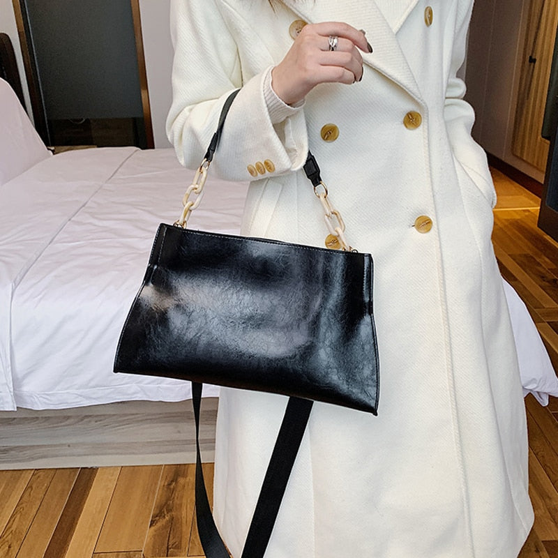 Women’s Soft Leather Shoulder & Crossbody Bag