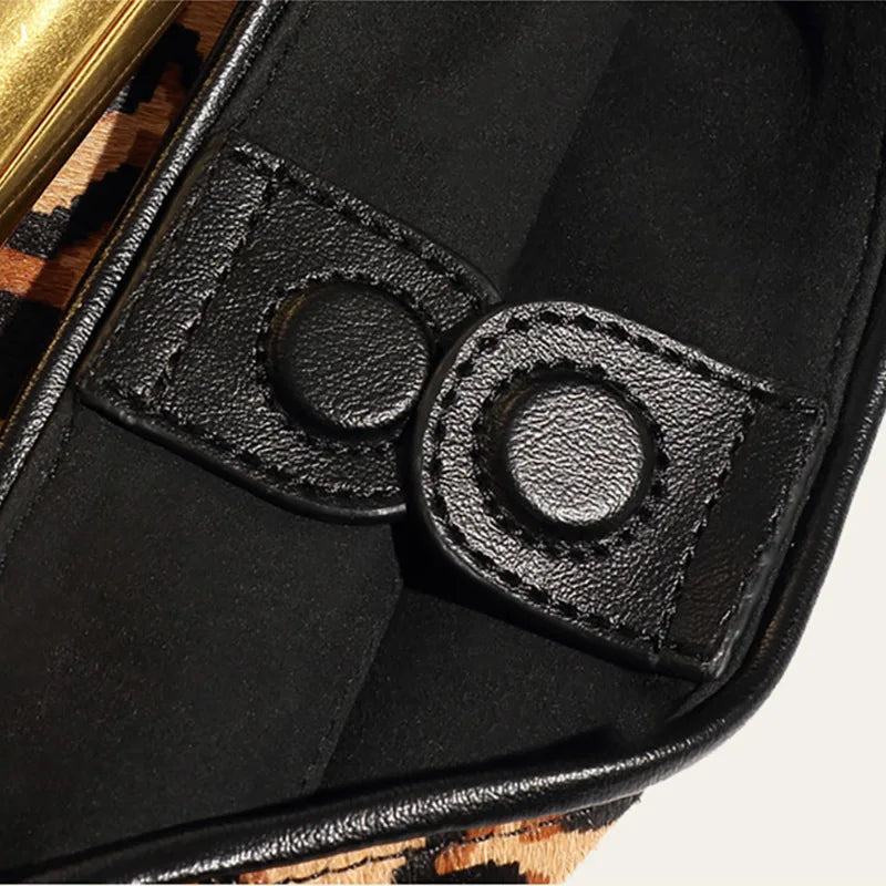 New Women's Bags  Horsehide  Cows Pattern Handbag