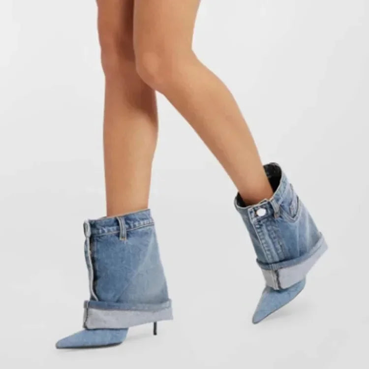 Women’s Denim Four Seasons Short Boots