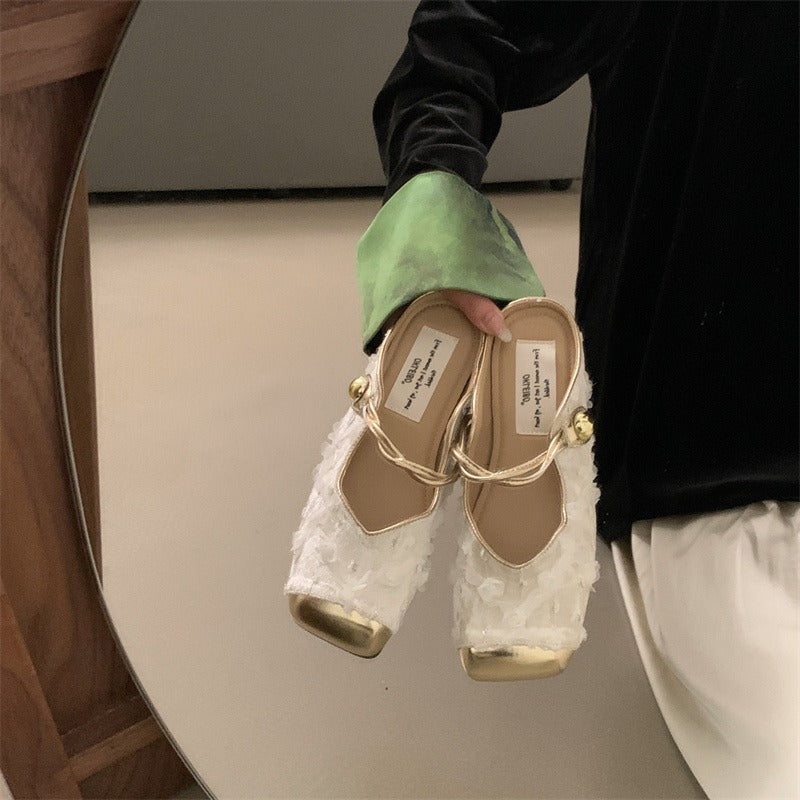 Retro Chinese Style Soft Sole Sandals