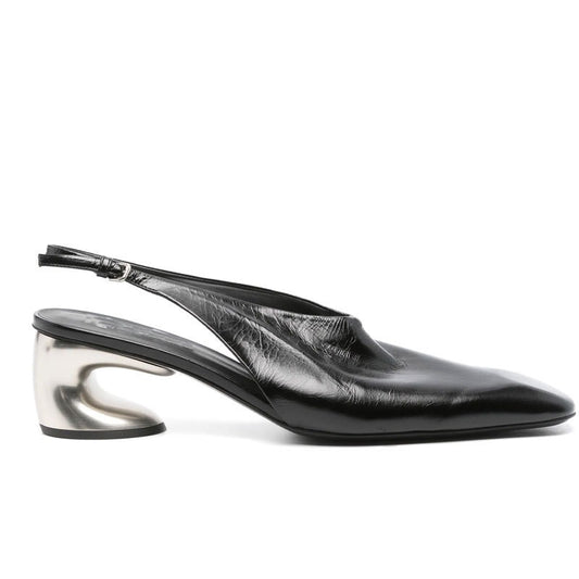 Square Toe Mid Heel Summer Sandals