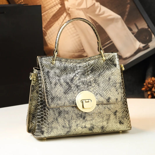 Luxury Genuine Leather Shoulder Crossbody Bag