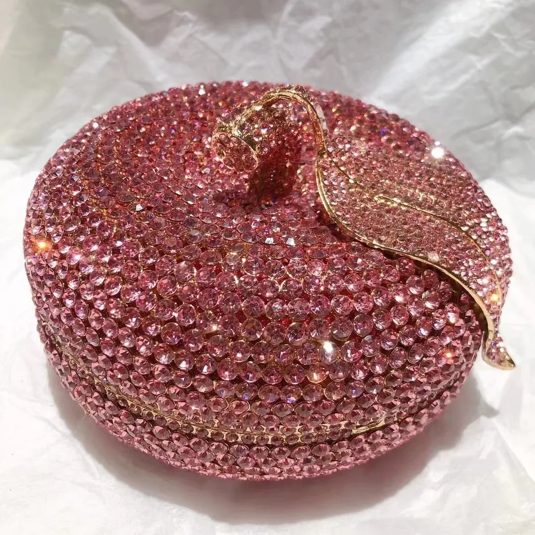 Rhinestone  Luxury Crystal Wedding Purses Diamond Party Bridal Purse