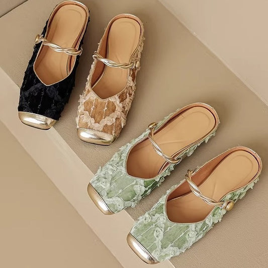 Retro Chinese Style Soft Sole Sandals