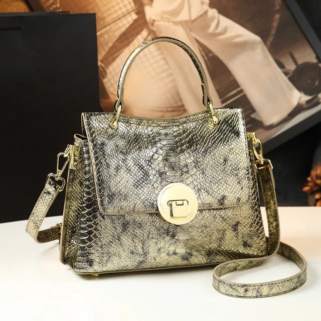 Luxury Genuine Leather Shoulder Crossbody Bag