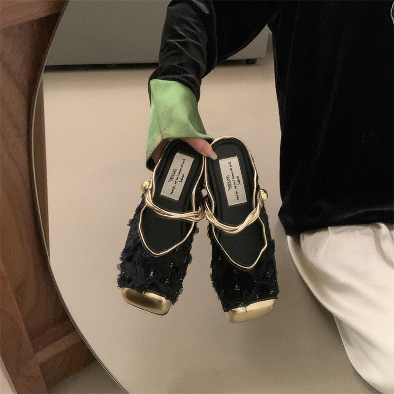 Retro Chinese Style Soft Sole Sandals