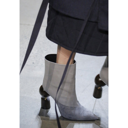 Special Shaped Pointed Toe High Heel Boots