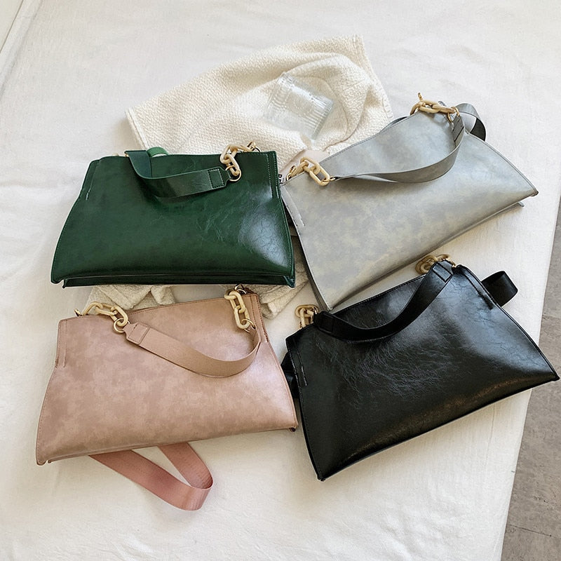 Women’s Soft Leather Shoulder & Crossbody Bag
