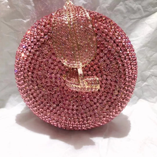 Rhinestone  Luxury Crystal Wedding Purses Diamond Party Bridal Purse